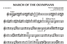 March Of The Olympians - Bb Trumpet 1 