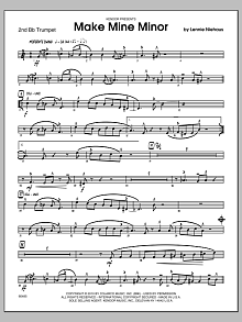 Make Mine Minor - 2nd Bb Trumpet 