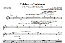 Celebrate Christmas (with O Come, All Ye Faithful) - Bb Trumpet 2 