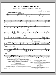 March With Mancini - Eb Alto Clarinet 