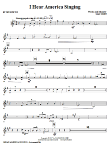 I Hear America Singing - Bb Trumpet 2 