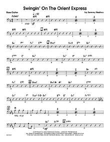 Swingin' On The Orient Express - Bass 