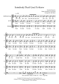 Somebody That I Used To Know (feat. Kimbra) (arr. Abi Moore)