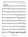 March Of The Belgian Parachutists - Bb Cornet 2