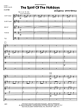 The Spirit Of The Holidays - Full Score
