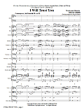 I Will Trust You - Full Score