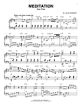 Meditation [Jazz version] (arr. Brent Edstrom)