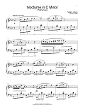 Nocturne In C Minor, KK. IVB, No. 8
