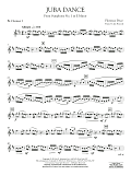 Juba Dance (from Symphony No. 1) - Clarinet 1 in Bb