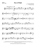 Days of Elijah (arr. David Angerman) - Clarinet (sub. Viola)