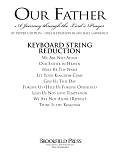 Our Father - A Journey Through The Lord's Prayer - Keyboard String Reduction