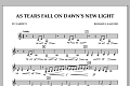 As Tears Fall on Dawn's New Light - Bb Clarinet 3