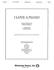 I Love a Piano (arr. Mark Hayes) - Bass 
