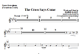 The Cross Says Come - Tenor Sax (Trombone 2 sub)