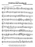 Christmas Jazz Favorites #3 - Eb Baritone Saxophone