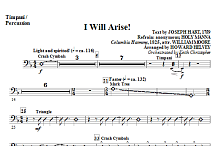 I Will Arise! - Timpani / Percussion 