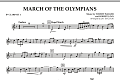 March Of The Olympians - Bb Clarinet 1