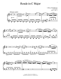 Rondo In C Major, Op. 51, No. 1