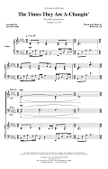The Times They Are A-Changin' (arr. Adam Podd)