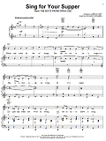 Sing For Your Supper