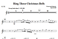 Ring Those Christmas Bells - Flute