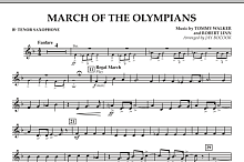 March Of The Olympians - Bb Tenor Saxophone 