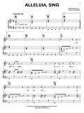 Alleluia, Sing
