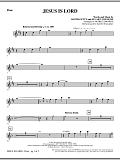 Jesus Is Lord - Flute