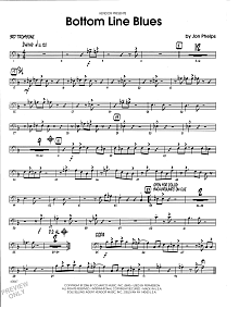 Bottom Line Blues - 2nd Trombone 