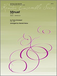 Minuet (D. 334) - Full Score 