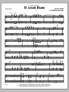St. Louis Blues - Piano 