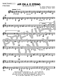 Air On A G String - Bb Bass Clarinet