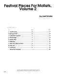 Festival Pieces For Mallets, Volume 2