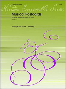Musical Postcards (10 Clarinet Quartets From Around The World) - Full Score 