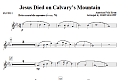 Jesus Died On Calvary's Mountain - Flute 2