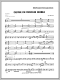 Overture For Percussion Ensemble - Percussion 1