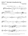 Holy Spirit, Living Breath of God - Soprano Sax/Clarinet(sub oboe)