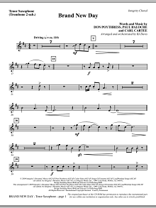 Brand New Day - Tenor Sax (Trombone 2 sub) 