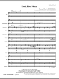 Lord Have Mercy - Full Score