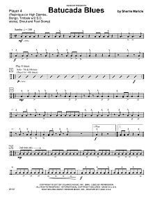 Batucada Blues - Percussion 4 