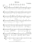 My Love (from The Daily Ukulele) (arr. Liz and Jim Beloff)