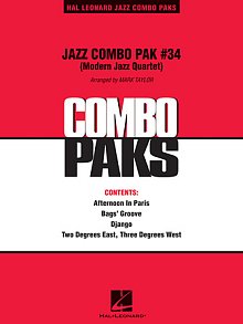 Jazz Combo Pak #34 (Modern Jazz Quartet) - Piano/Conductor Score 