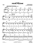 You're Welcome (from Moana)  - Piano