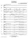 We Fall Down (with Holy, Holy, Holy) - Full Score