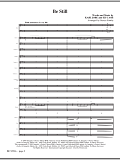 Be Still - Full Score