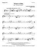 Victory Is Mine (with "Victory In Jesus") - Bb Trumpet 1