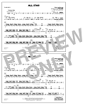 All Star (arr. Matt Conaway) - Snare Drum
