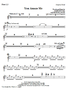 You Amaze Me - Flute 1,2 