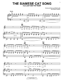 The Siamese Cat Song (from Lady And The Tramp) 