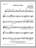Glorify You Alone - Bb Trumpet 1